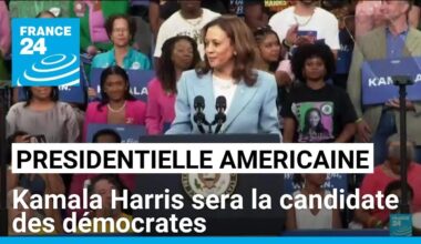 États-Unis : Kamala Harris assurée d'être la candidate des démocrates face à Donald Trump