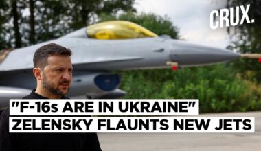 Ukraine Receives First Batch Of US-Made F-16 Jets, Zelensky Says Pilots "Already Using Them"