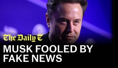 Elon Musk shares fake Telegraph article and should saying 'Allahu Akbar' be banned? | The Daily T