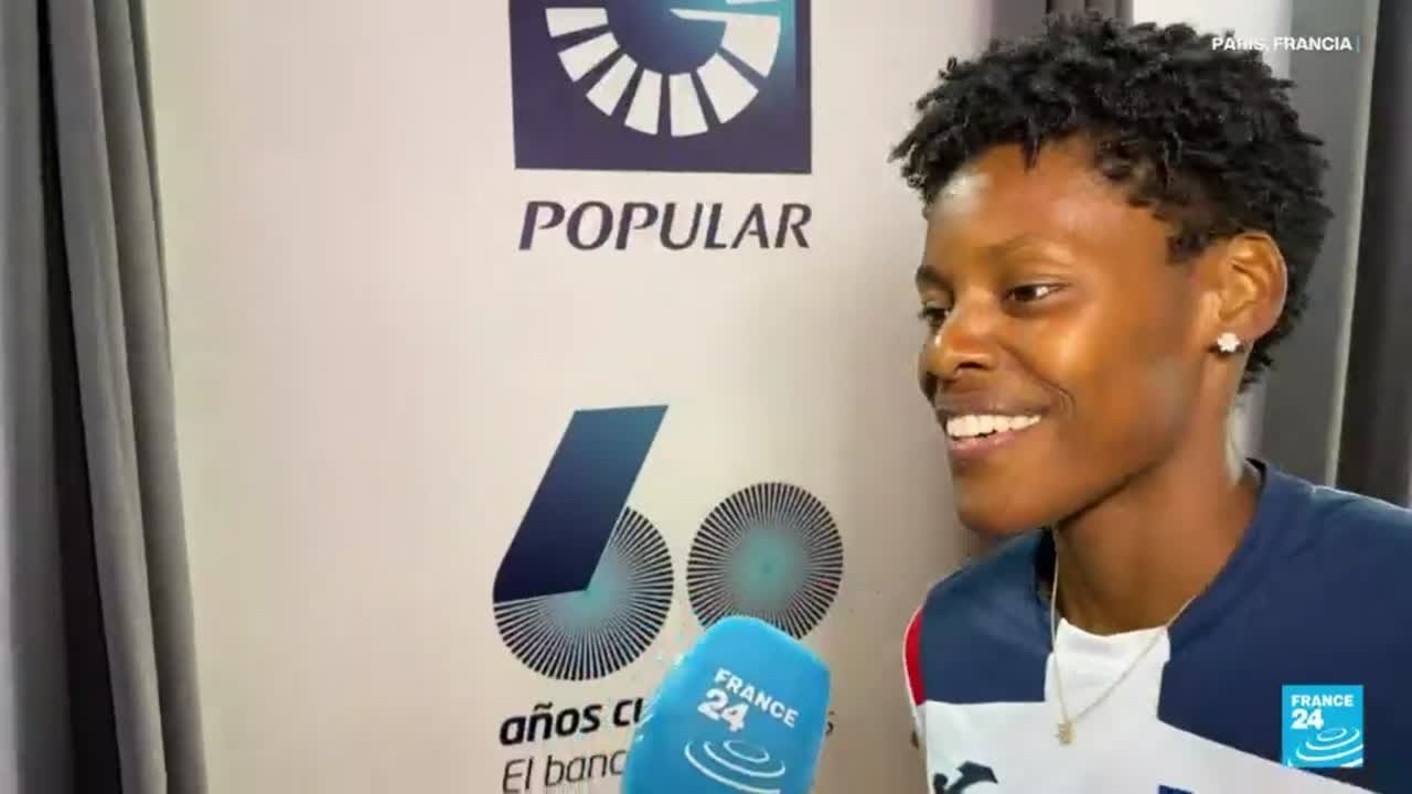 La velocista dominicana Marileidy Paulino se alista para su debut en los Juegos de París 2024