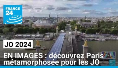 EN IMAGES : découvrez Paris métamorphosée pour accueillir les Jeux Olympiques • FRANCE 24