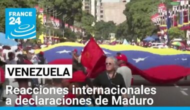 Venezuela: aliados de Maduro se distancian tras palabras del mandatario sobre posible baño de sangre