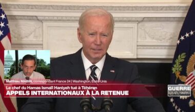 Moyen-Orient : "L'administration Biden dans l'embarras", selon Matthieu Mabin • FRANCE 24