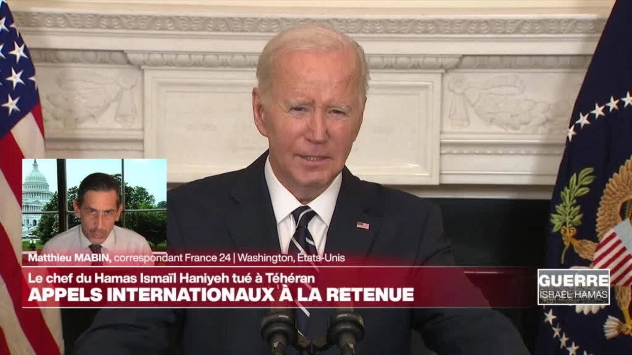 Moyen-Orient : "L'administration Biden dans l'embarras", selon Matthieu Mabin • FRANCE 24