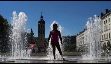 Alerte canicule dans  26 nouveaux départements en France