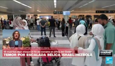 Informe desde Beirut: embajadas y aerolíneas en Líbano toman medidas previendo ataque de Israel