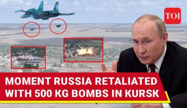 Russia Air-Drops 500 KG Bombs On Ukrainian Platoon In Kursk; Kyiv 'Begs U.S. To Allow Use Of...'