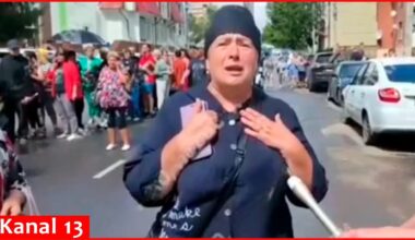 "Help us" – Shedding tears, Russians in Kursk ask Putin for help