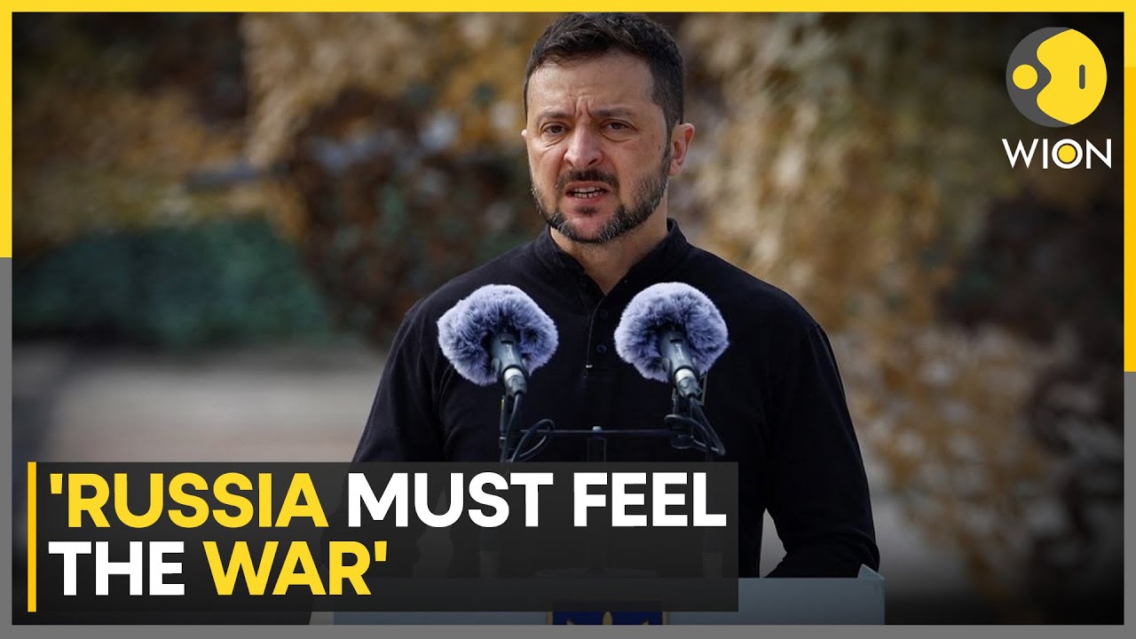 Russia should feel what it has done to Ukraine, says President Zelenskyy | World News | WION