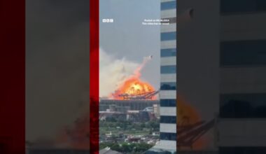 Chinese port rocked by huge container ship blast. #Zhejiang #NingboZhoushan #BBCNews