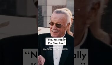 Stan Lee is the cameo G.O.A.T 👏