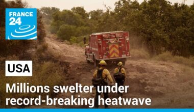 Record-breaking heatwave scorches millions across US, fueling wildfires • FRANCE 24 English