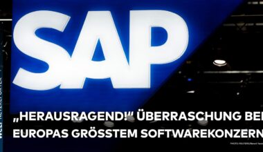 SAP: "Herausragend!" Überraschung beim größten Softwarekonzern in Europa!