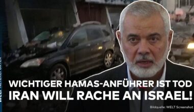 PULVERFASS NAHOST: Wichtiger Hamas-Führer stirbt bei Angriff im Iran! Teheran droht Israel mit Rache