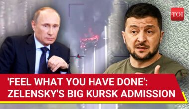 Putin's Big Move After Zelensky's Kursk Challenge; Russia Downs 75 Ukrainian Drones | Watch