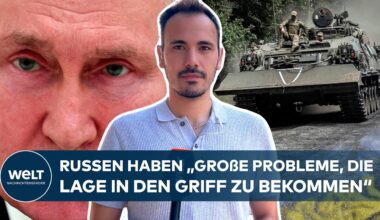 INVASION DER UKRAINE: „Reaktion der Russen zeigt, dass sie große Probleme haben“