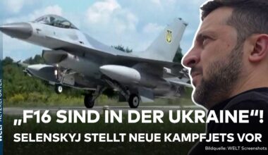 PUTINS KRIEG: F16 da! Kampfjets "beflügeln Abwehrkampf" der Ukraine – Wie reagiert der Kreml-Chef?