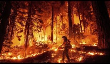 No Comment : les pompiers américains font face à un mégafeu qui ravage la Californie