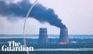 Zelenskiy accuses Russian forces of lighting fire at Zaporizhzhia nuclear plant