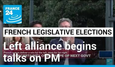 French left begins discussions on selecting PM candidate • FRANCE 24 English