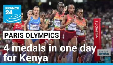 Paris Olympics: 4 medals in one day for Kenya, 'a wonderful feeling' • FRANCE 24 English