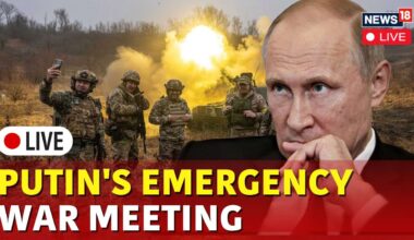 Russia Ukraine War LIVE | Putin Meeting Over Ukraine's Incursion LIVE | Russia Vs Ukraine News LIVE