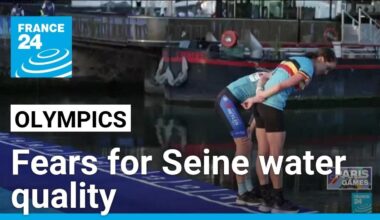 Olympics: Fears for Seine water quality as second day of triathlon training cancelled • FRANCE 24