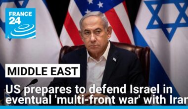 US and allies prepare to defend Israel as Netanyahu says it's already in 'multi-front war' with Iran