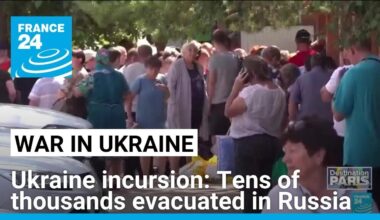 Russia evacuates tens of thousands amid Ukraine incursion • FRANCE 24 English