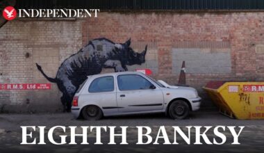 'His best work': New Banksy of rhino revealed in south east London