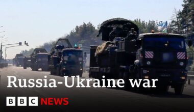 Another Russian region declares emergency as Ukraine offensive continues | BBC News