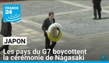 Les pays du G7 boycottent la cérémonie de Nagasaki pour protester contre la non-invitation d’Israël