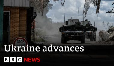 Ukraine pushing further into Russia, says Zelensky | BBC News