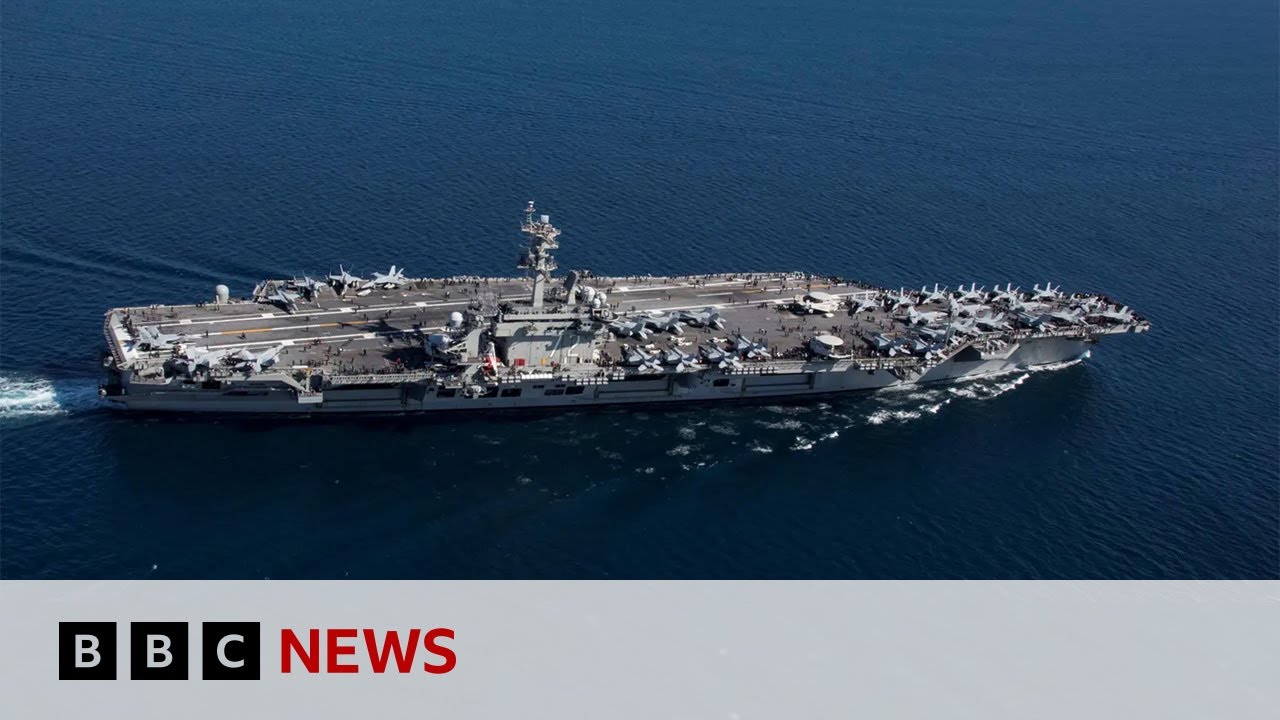 US sends submarine to Middle East as tensions grow | BBC News