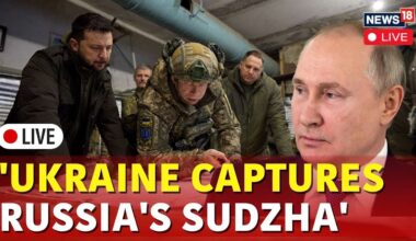 LIVE: Russia Ukraine War | Ukraine Captures Russian Town Sudzha LIVE | Zelensky News LIVE | N18G