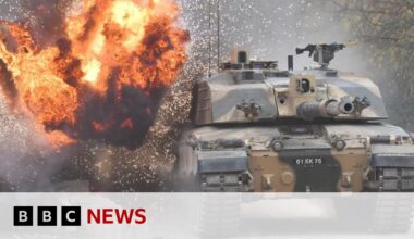 UK-donated tanks used in Ukraine's Russia incursion, BBC told | BBC News