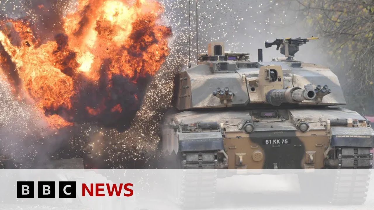 UK-donated tanks used in Ukraine's Russia incursion, BBC told | BBC News