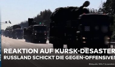 PUTINS KRIEG: Massive Gegenoffensive! Reaktion auf Kursk-Desaster! Russland verlegt Truppen an Front