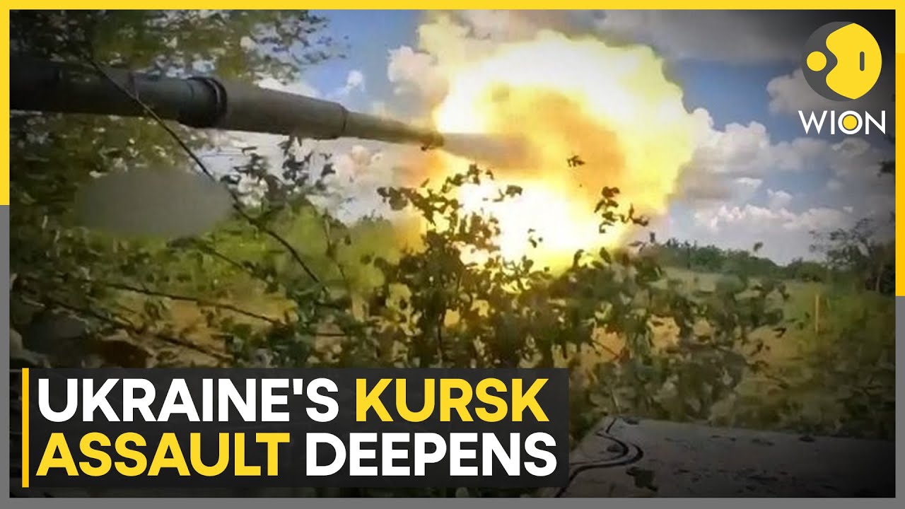 Russia-Ukraine War: Ukraine says it controls '1,000 sq km of Russia's Kursk region' | WION News