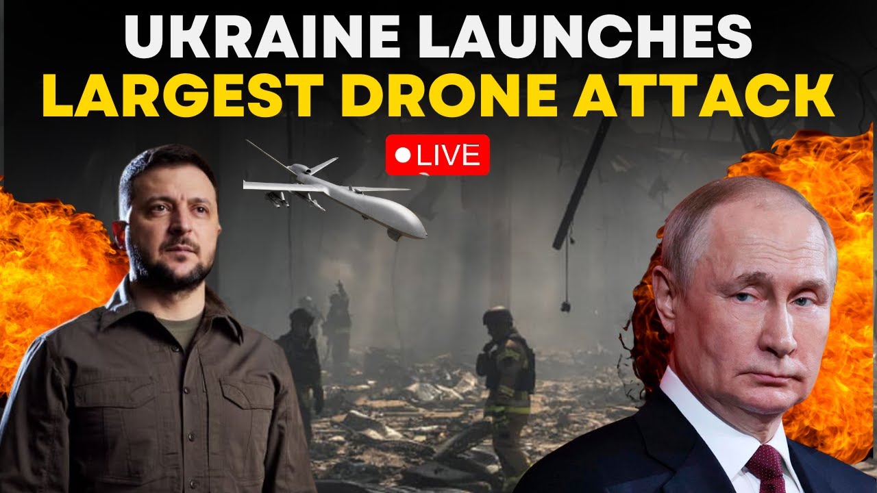 Russia Ukraine War Live Updates: After Kursk, Ukraine Launches Largest Ever Drone Attack on Russia