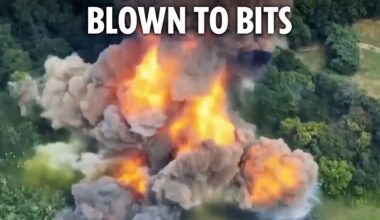 Ukrainian artillery wipes out Russian positions in MASSIVE explosion and Putin's tanks obliterated