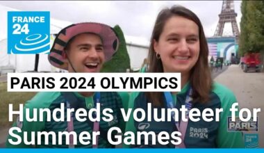 Paris 2024 Olympics: Hundreds volunteer for Summer Games • FRANCE 24 English