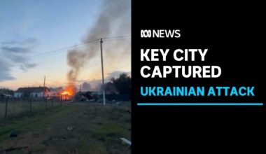 Ukraine captures key city in Kursk, sets up military office on Russian territory | ABC News