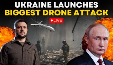 Russia Ukraine War Live Updates: After Kursk, Ukraine Launches Largest Ever Drone Attack on Russia