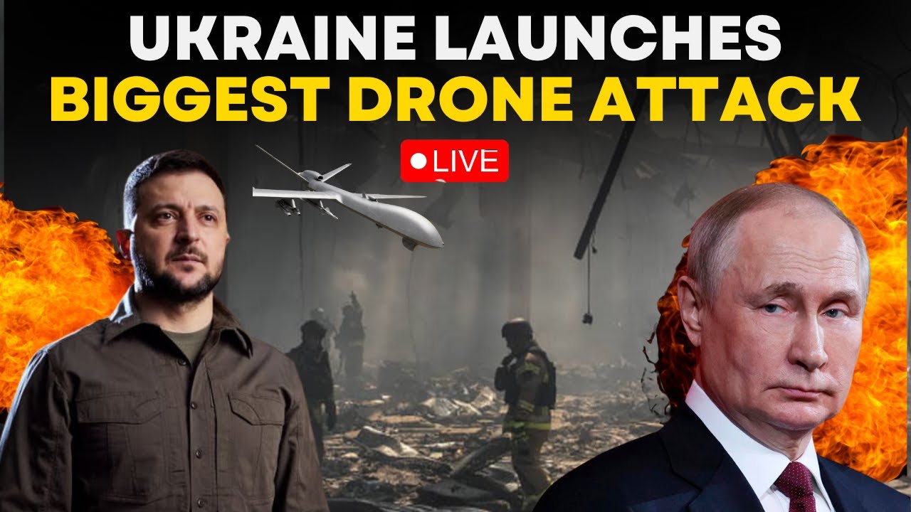 Russia Ukraine War Live Updates: After Kursk, Ukraine Launches Largest Ever Drone Attack on Russia