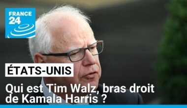 Tim Walz, professeur, gouverneur, et désormais bras droit de Kamala Harris • FRANCE 24