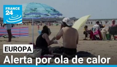 Playas llenas y calles vacías: Europa afronta sus días más calurosos en lo que va del verano