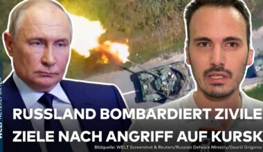 PUTINS KRIEG: Tausende auf der Flucht – Russland übt gnadenlose Vergeltung für Kursk-Offensive!