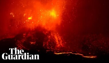 Mount Etna spews hot ash and lava after four years of dormancy