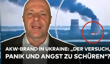 KRIEG IN DER UKRAINE: "Gegenseitige Schuldzuweisungen!" So reagiert Russland auf den AKW-Brand!